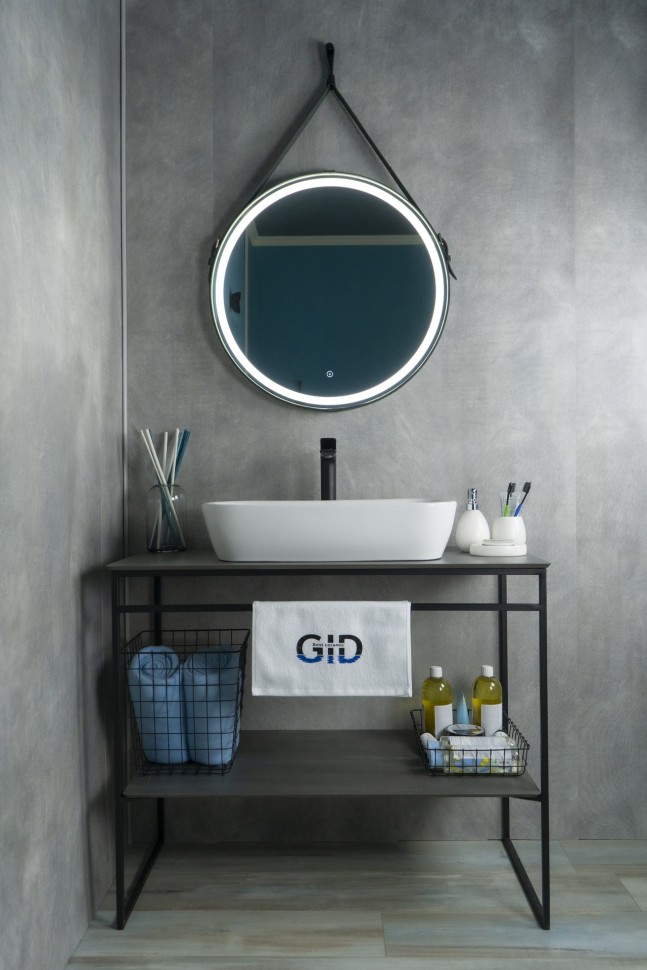 Раковина Gid N9217 51132 накладная белая 61x34x13.5