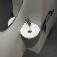 Раковина BERGES Small, 30 см, угловая