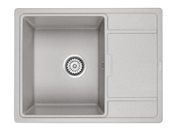 Мойка FLUGEN 50-650, IT-GRANIT, PM216550-GR, серый, 650х500 мм, Paulmark
