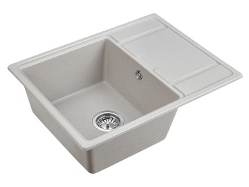 Мойка FLUGEN 50-650, IT-GRANIT, PM216550-GR, серый, 650х500 мм, Paulmark