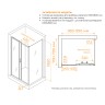 Душевой уголок RGW CL-145S 1000x800 (380914580-211)  