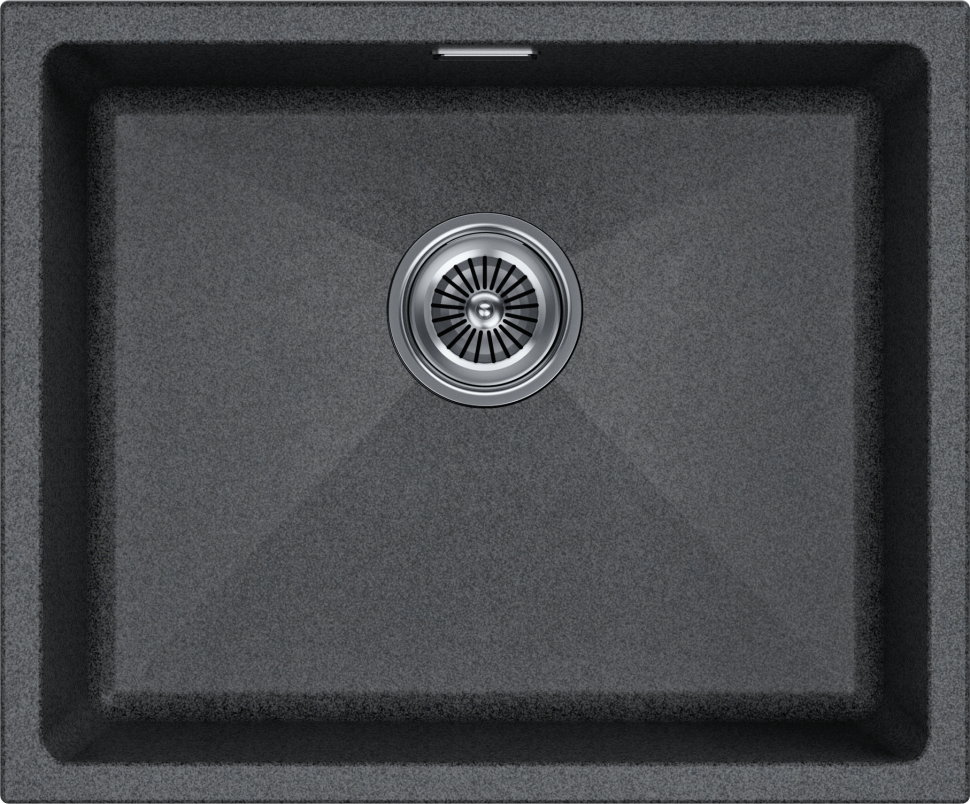 Мойка LUMI 55UNI, IT-GRANIT, LU55-DG, графит, 555х460, Paulmark