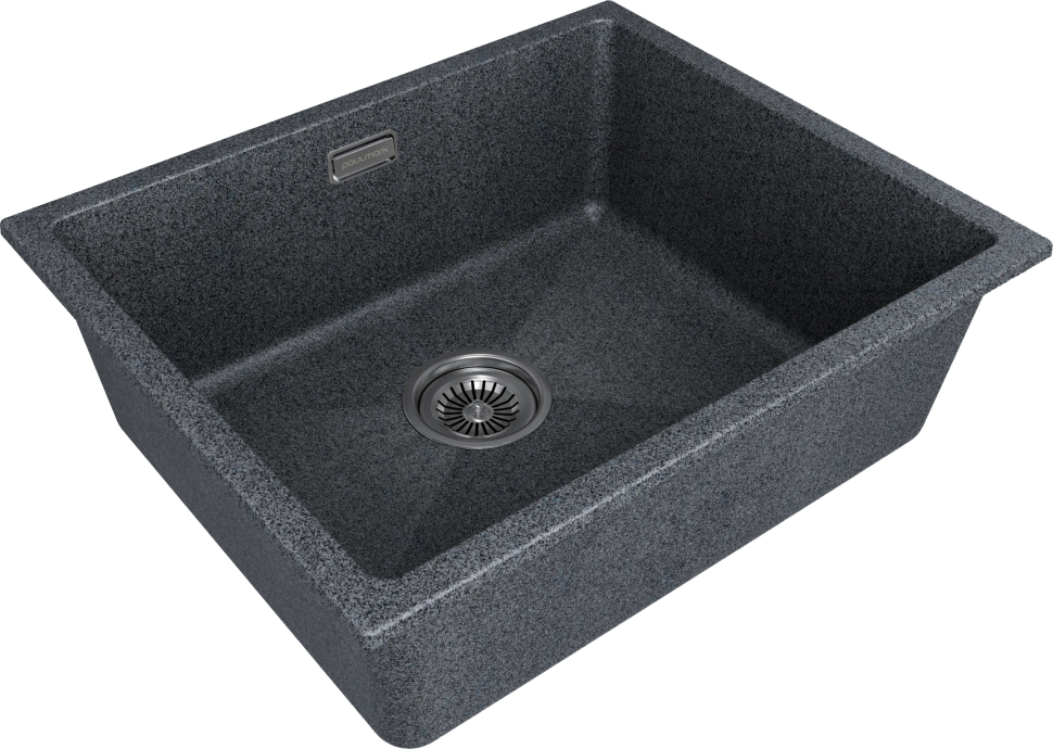 Мойка LUMI 55UNI, IT-GRANIT, LU55-DG, графит, 555х460, Paulmark