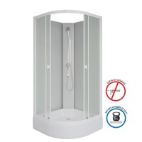 Душевая кабина Niagara Promo P90/26/MT/BK (90х90х200) 4 места