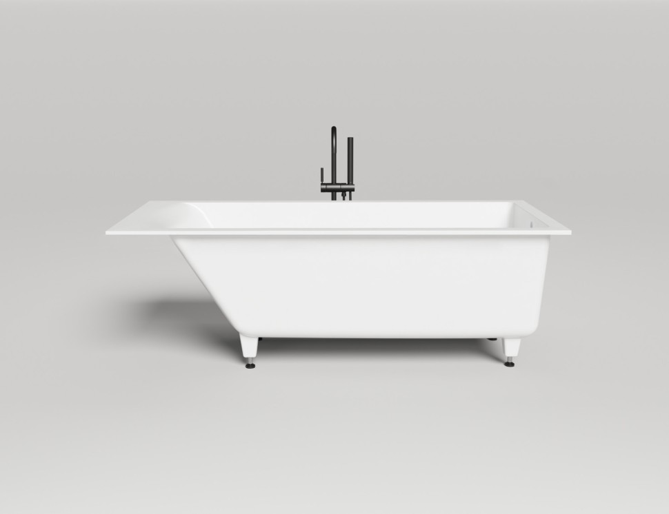 Ванна встраиваемая CASCATA 170x75 S-Sense Матовое