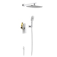 Душевая система встроенная Timo Helmi SX-4069/00-16SM хром-белый