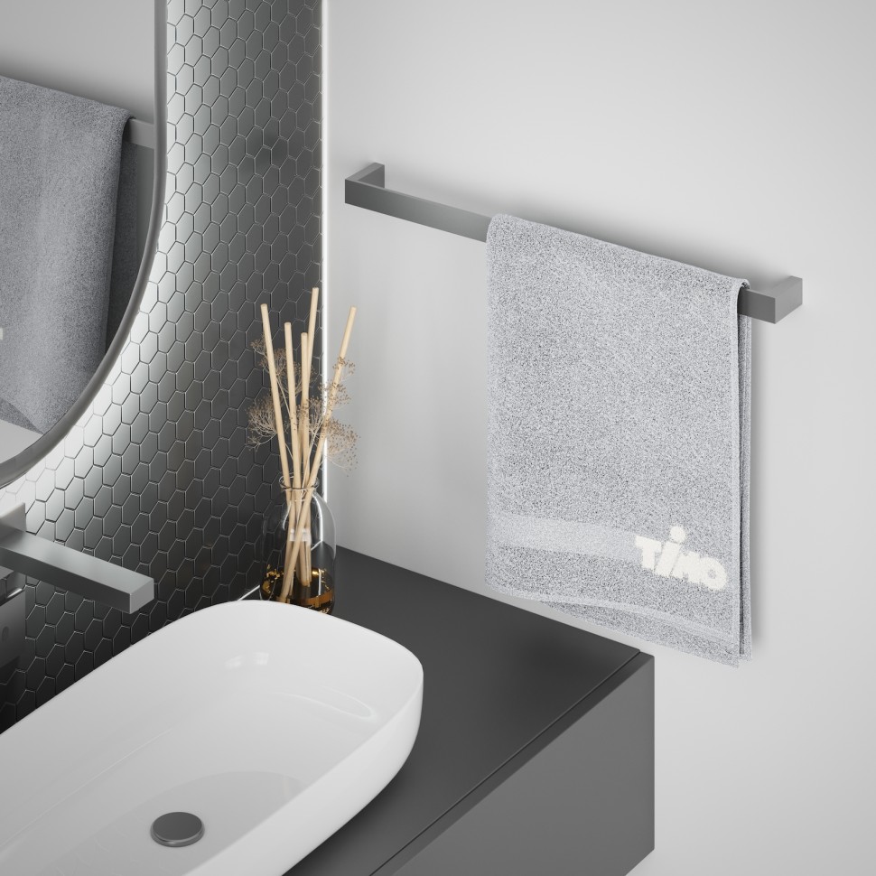 Полотенцедержатель Timo Petruma 15253/18 черное золото