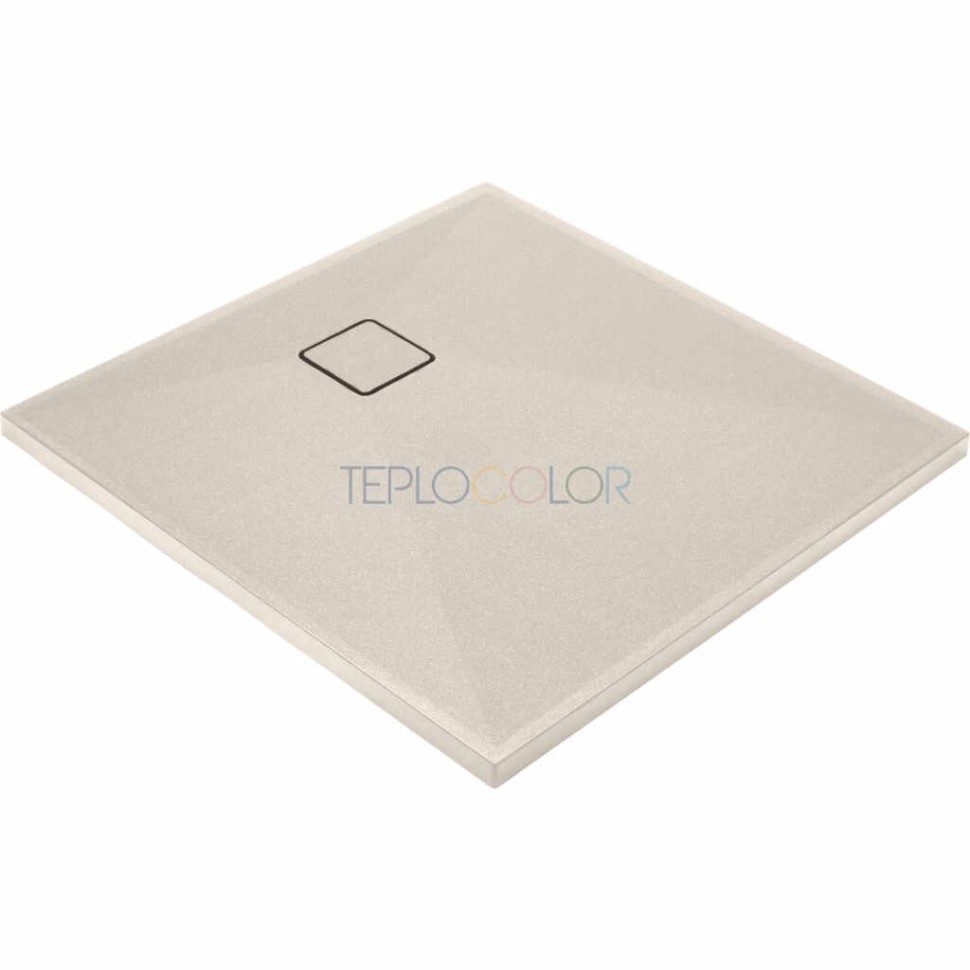 Душевой поддон из гранита, квадратный, 90x90 см