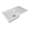 Мойка EXTENSIO 86, ACRYSTONE, PM988650-WH, WHITE, 860х500 мм, Paulmark