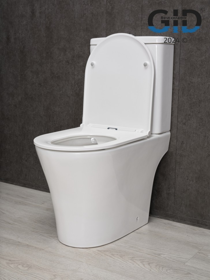 Унитаз напольный Gid Tn2124 62244Y белый 60.5x36x82.5