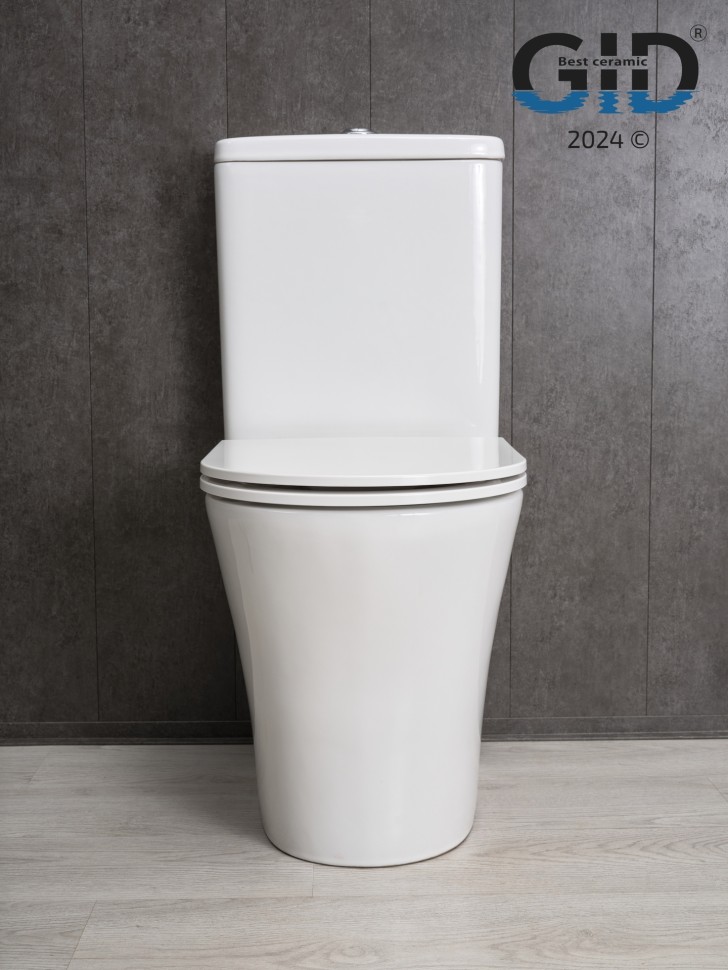 Унитаз напольный Gid Tn2124 62244Y белый 60.5x36x82.5