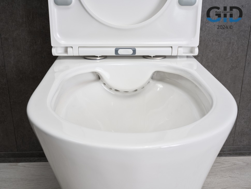 Унитаз напольный Gid Tn2124 62244Y белый 60.5x36x82.5