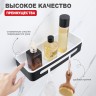 Полка для ванной комнаты 290*115*55мм Raglo черный