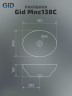 Раковина Gid Mnc138C 54473 накладная под камень глянцевая 41x34x15