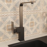 Смеситель для кухни Uperwood UPD-002-05 вороненая сталь/уголь