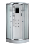 Timo Lux T-7709 NEW душевая кабина 90*90*225, турецкая баня хамам, стульчик прозрачный