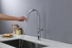 Смеситель для кухни AQUAme Cucina с выдвижным изливом AQM9905CR