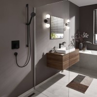 Смеситель для душа Hansgrohe Vivenis черный (75615670)