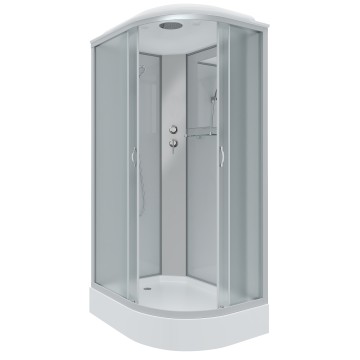 Душевая кабина Niagara Classic NG-3312-14L (120х80х215) низкий поддон(13см),стекло матовое,3 места