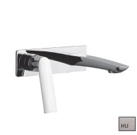 Смеситель для раковины встраиваемый Demm SLEEK, однорычажный, шлифованный никель  