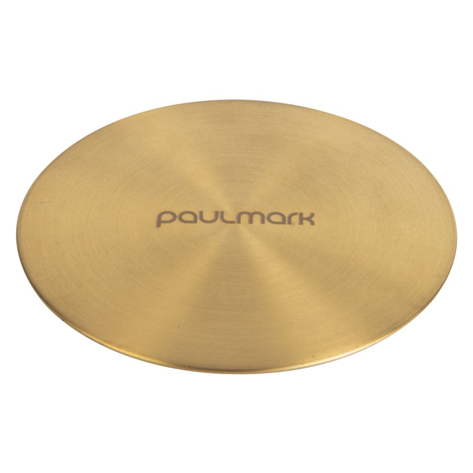 Мойка нерж. сталь NEXT-PRO 54 UNI, PM705445-BG, брашированное золото, 540х450мм, Paulmark 1,2мм
