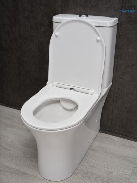 Унитаз напольный Gid Tn2126 62246Y белый 64.5x37.5x83
