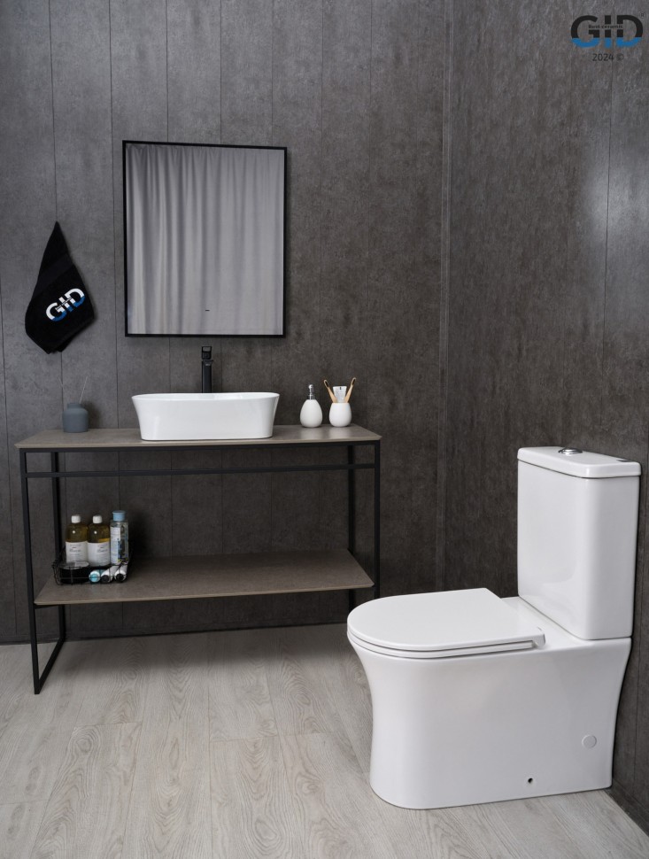 Унитаз напольный Gid Tn2126 62246Y белый 64.5x37.5x83