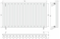 Кумир-0 500х960 14 секций