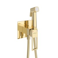Гигенический душ со смесителем BelBagno LUC-HGN-ORO