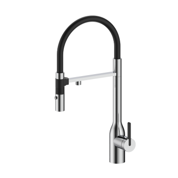 Смеситель для кухни Magneto One, брашированная сталь, Ma213188-BS, Paulmark