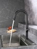 Смеситель для кухни AQUAme Cucina с выдвижным изливом AQM9905MB