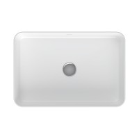 Раковина BERGES Ego SL накладная, 55x38 см, без отверстия под смеситель