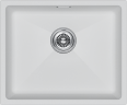 Мойка LUMI 55UNI, IT-GRANIT, LU55-WH, белый, 555х460, Paulmark