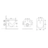 Унитаз подвесной Veconi Tondo Rimless VCN1-52R