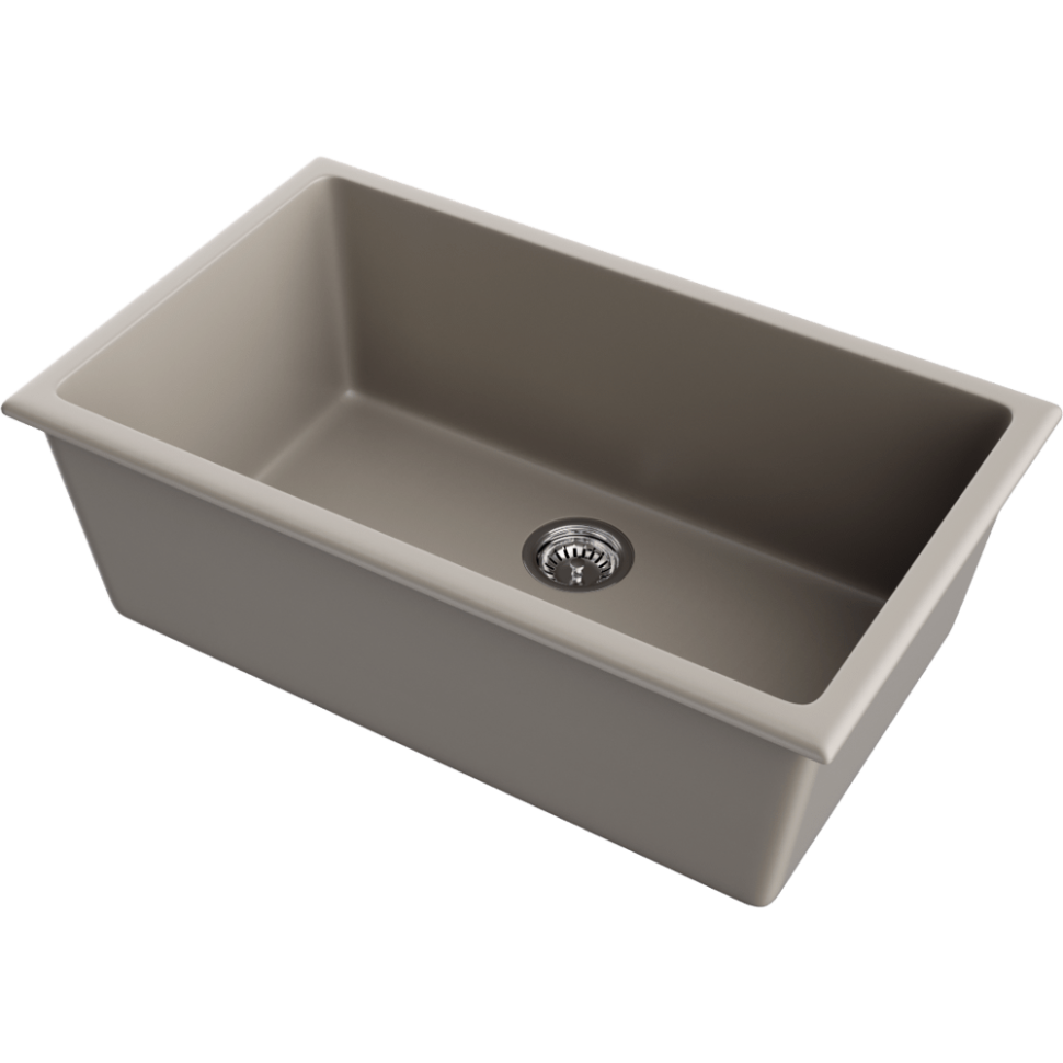 Кухонная мойка Omoikiri Okinoshima 76-U/I-CC Natceramic/cappuccino coffee