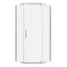Душевое ограждение Niagara Eco NG-1009-14D (90х90х190) трапеция,распашное,хром,стекло прозрачное,1 место