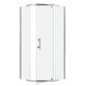 Душевое ограждение Niagara Eco NG-1009-14D (90х90х190) трапеция,распашное,хром,стекло прозрачное,1 место