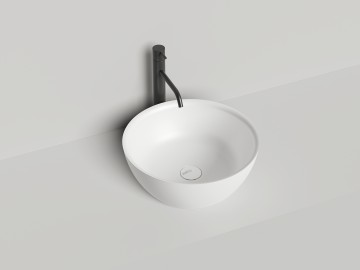 Раковина накладная ALDA 02 покраска по RAL полностью 425х425х155 S-Sense Глянцевое