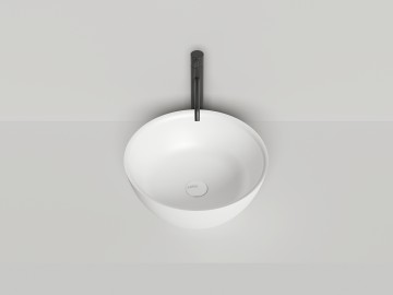 Раковина накладная ALDA 02 покраска по RAL полностью 425х425х155 S-Sense Глянцевое