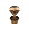 Донный клапан GRB VALVES 05055055 клик-клак, круглый, медь
