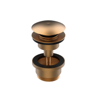 Донный клапан GRB VALVES 05055055 клик-клак, круглый, медь  