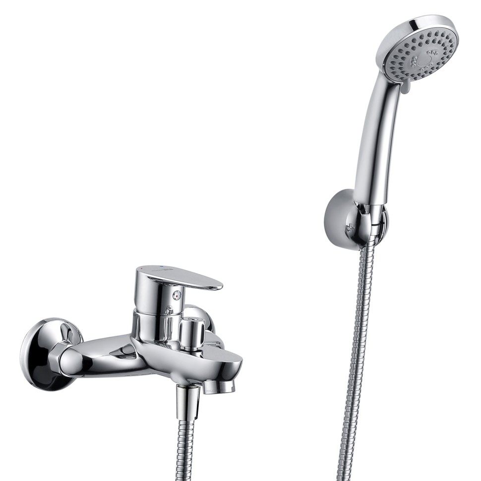 Лайне (Leine) 3501 Смеситель для ванны с коротким изливом  