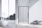 Душевая дверь Slim-N VDS-4SN120CLB, 1200, черный, стекло прозрачное