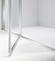 Душевой уголок Slim 8mm VSR-4SLP9012CL, 1200*900, хром, стекло прозрачное