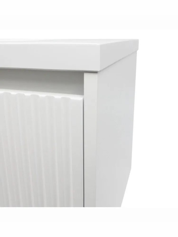 Тумба под раковину для ванной Uperwood Next Premium подвесная, 80 см, белая, 1 ящик