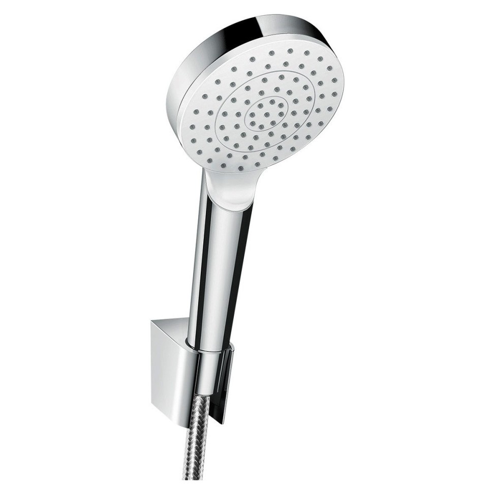 Душевой гарнитур Hansgrohe Crometta 1jet 26567400 белый/хром