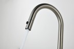 Смеситель для кухни AQUAme Cucina с выдвижным изливом AQM9905BN