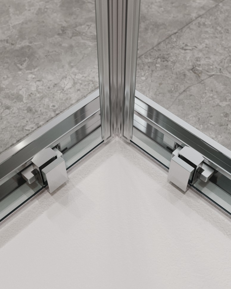 Душевой уголок CEZARES MOLVENO-A-22-100+30-C-Cr-IV