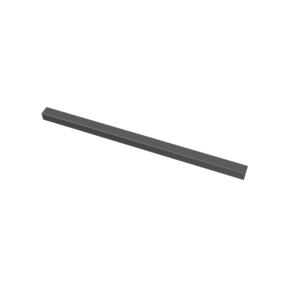 Цокольная опора, прямая, серая RGW SBA-01 Gr для душевого ограждения (1200мм)  