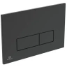 Панель смыва Ideal Standard OLEAS™ M2 механическая, двойной смыв, Silk Black (Черный матовый)